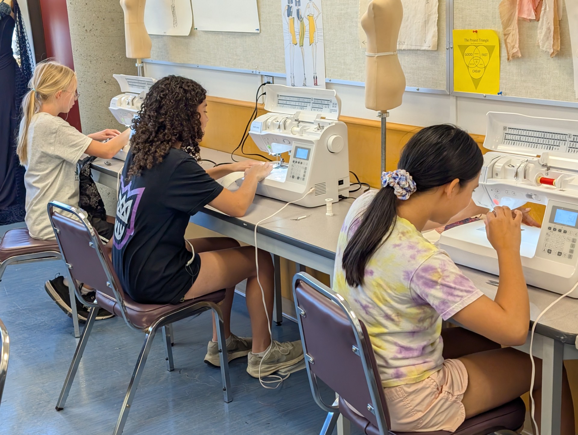 Kids sewing